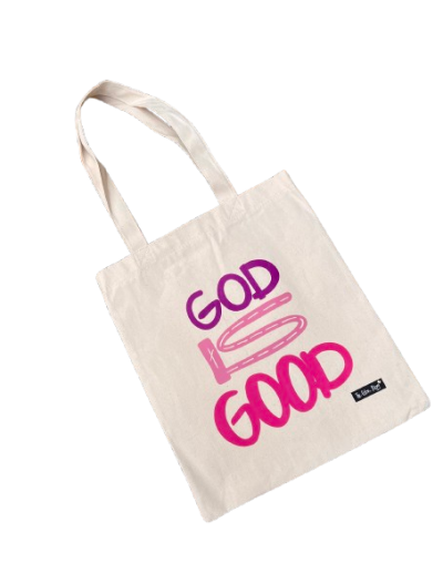 Bolso Tote Bag – 100% Algodón Crudo Referencia: Conmigo estas 