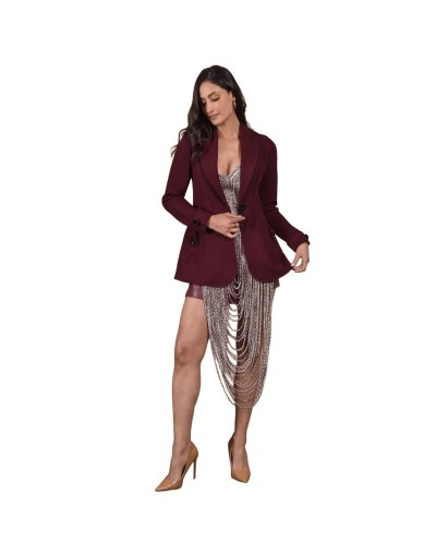 Gaban smoking para dama - Tejidos Tota's