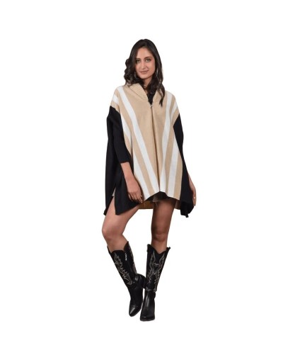 Ruana Leticia para Dama - Tejidos Tota's