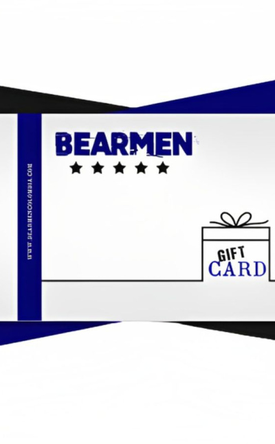 Bear gift card