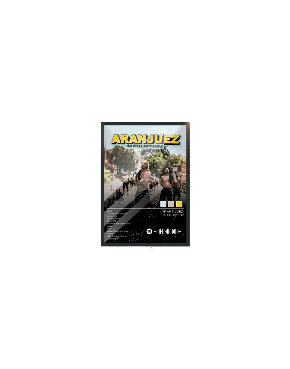 Cuadro Alcolirykoz | Arte Música Urbana RETRODAM