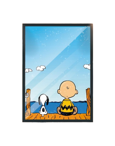 Cuadro Snoopy y Charlie Brown | Colección Cultura Pop