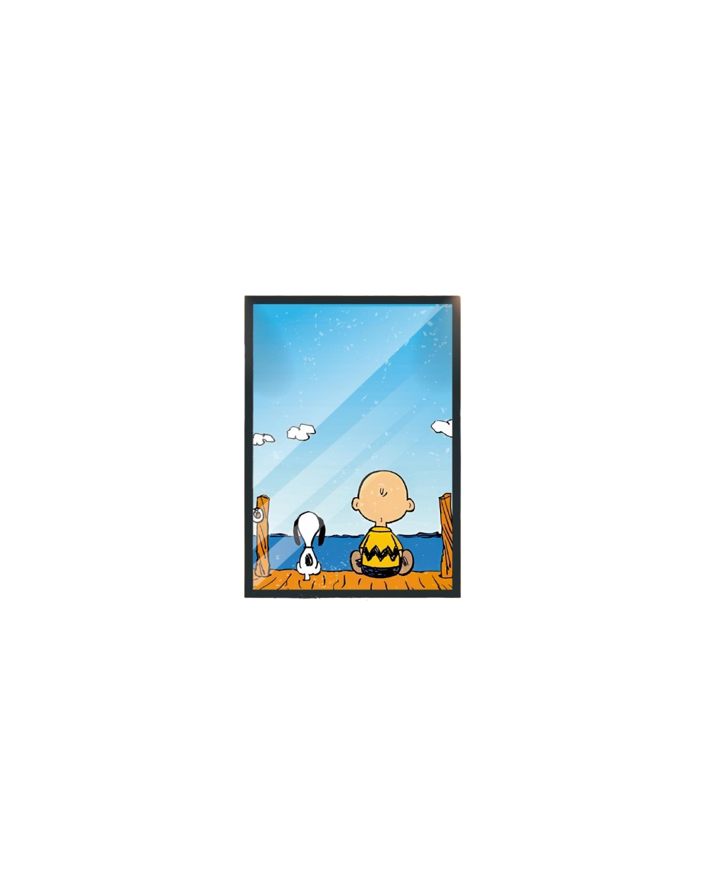 Cuadro Snoopy Charlie Brown Decorativo | Arte Nostálgico RETRODAM