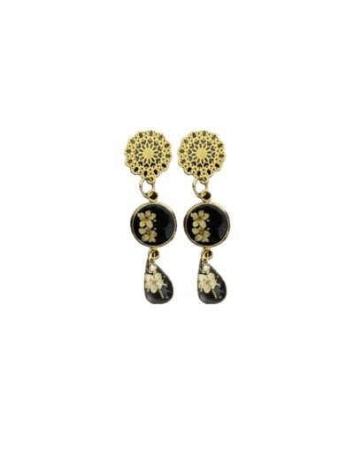 Aretes Flor de Sauco 