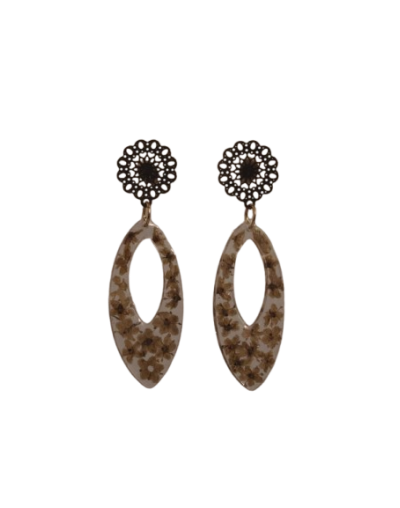 Aretes Pétalos de Sauco