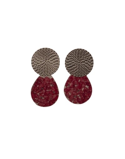 Aretes Escarlata