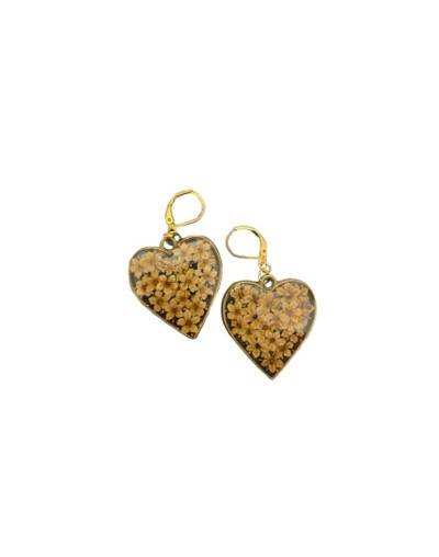 Aretes Corazón de Sauco