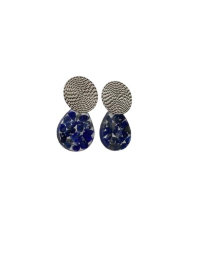 Aretes Lapislázuli