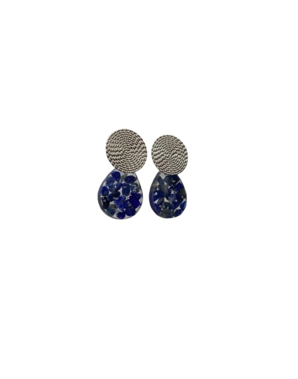 Aretes Lapislázuli