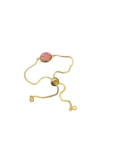 Pulsera Capullo Rosado