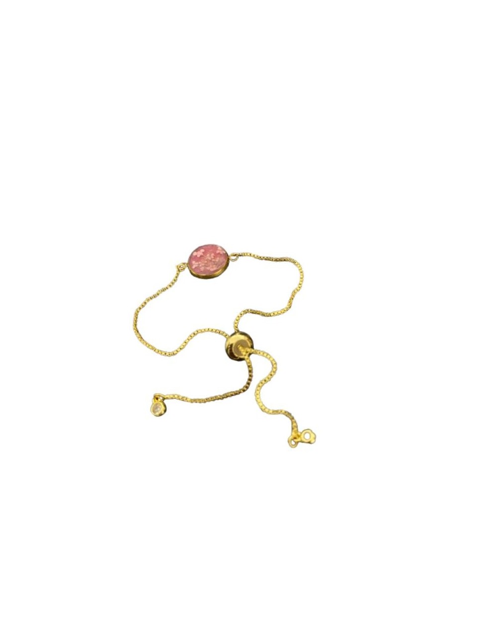 Pulsera Capullo Rosado