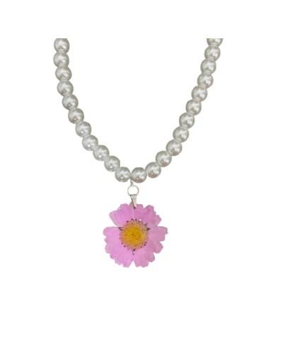 Collar Perla (Margarita Lila)