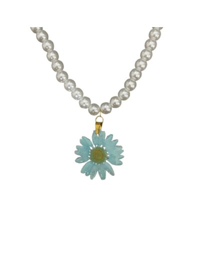 Collar Perla (Margarita Azul)