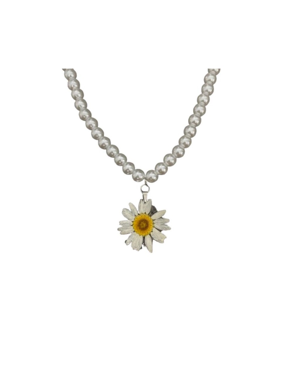 Collar Perla (Margarita Blanca)