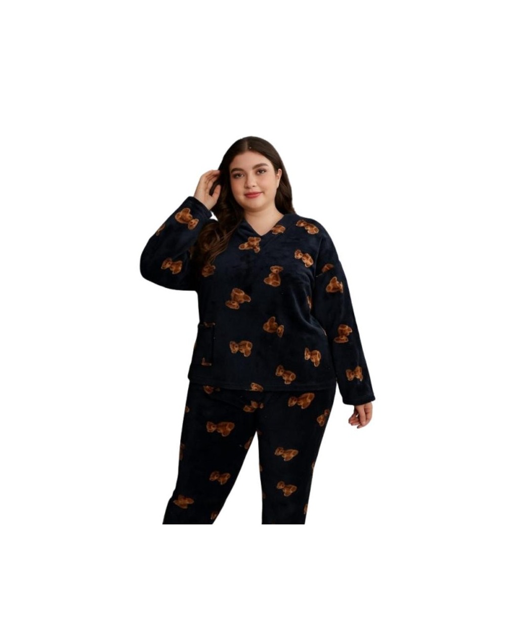 Pijama Dos Piezas Dama Térmica Talla Grande 2XL-3XL-4XL