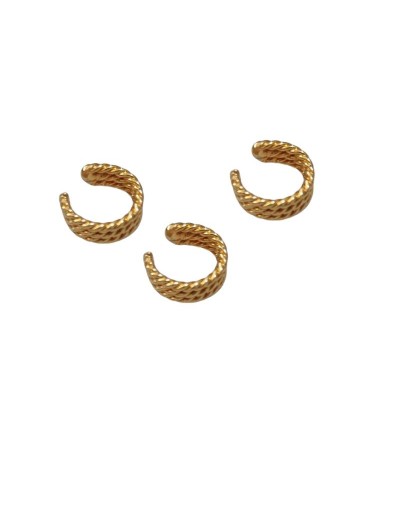 Aretes: Cuff Entrelazado