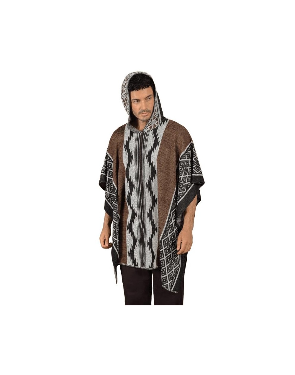 Ruana durango para caballero - Tejidos Tota's