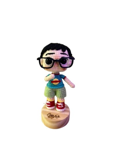 Retratos en crochet 10 cm Enredarte 