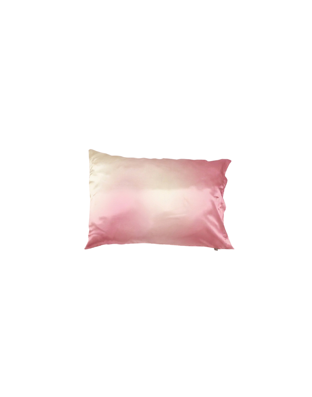 Funda para almohada en satín aurs rosada