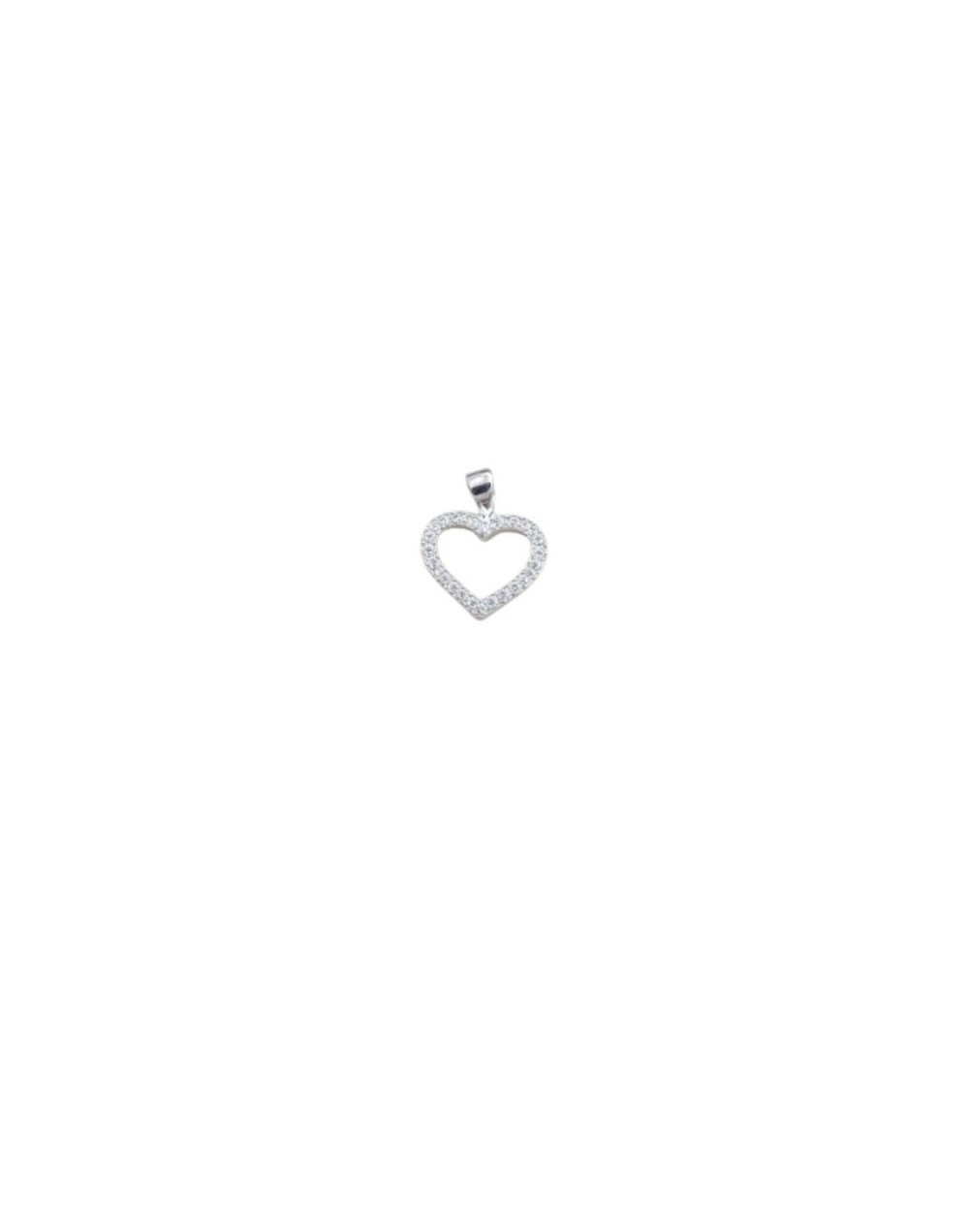 Un dije delicado en forma de corazón