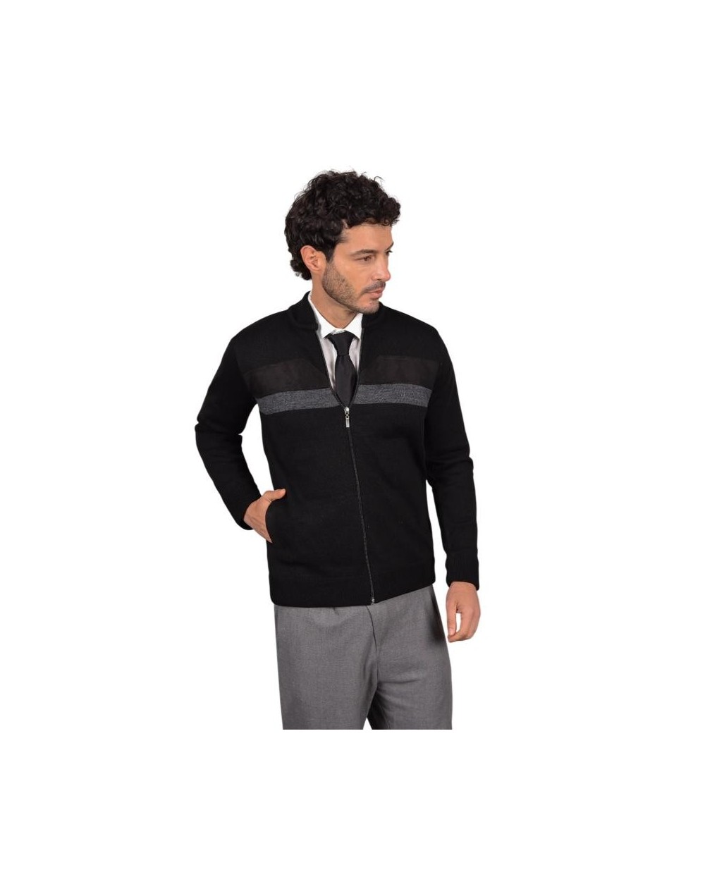 Chaqueta Aplique para caballero - Tejidos Tota's