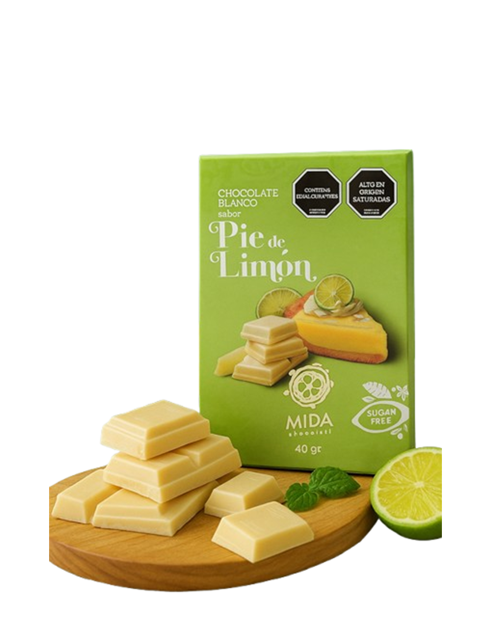 MIDA SIN AZUCAR PIE DE LIMON