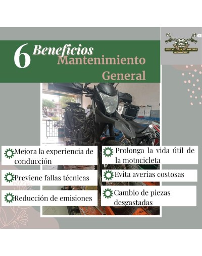 Mantenimiento General para Motocicletas