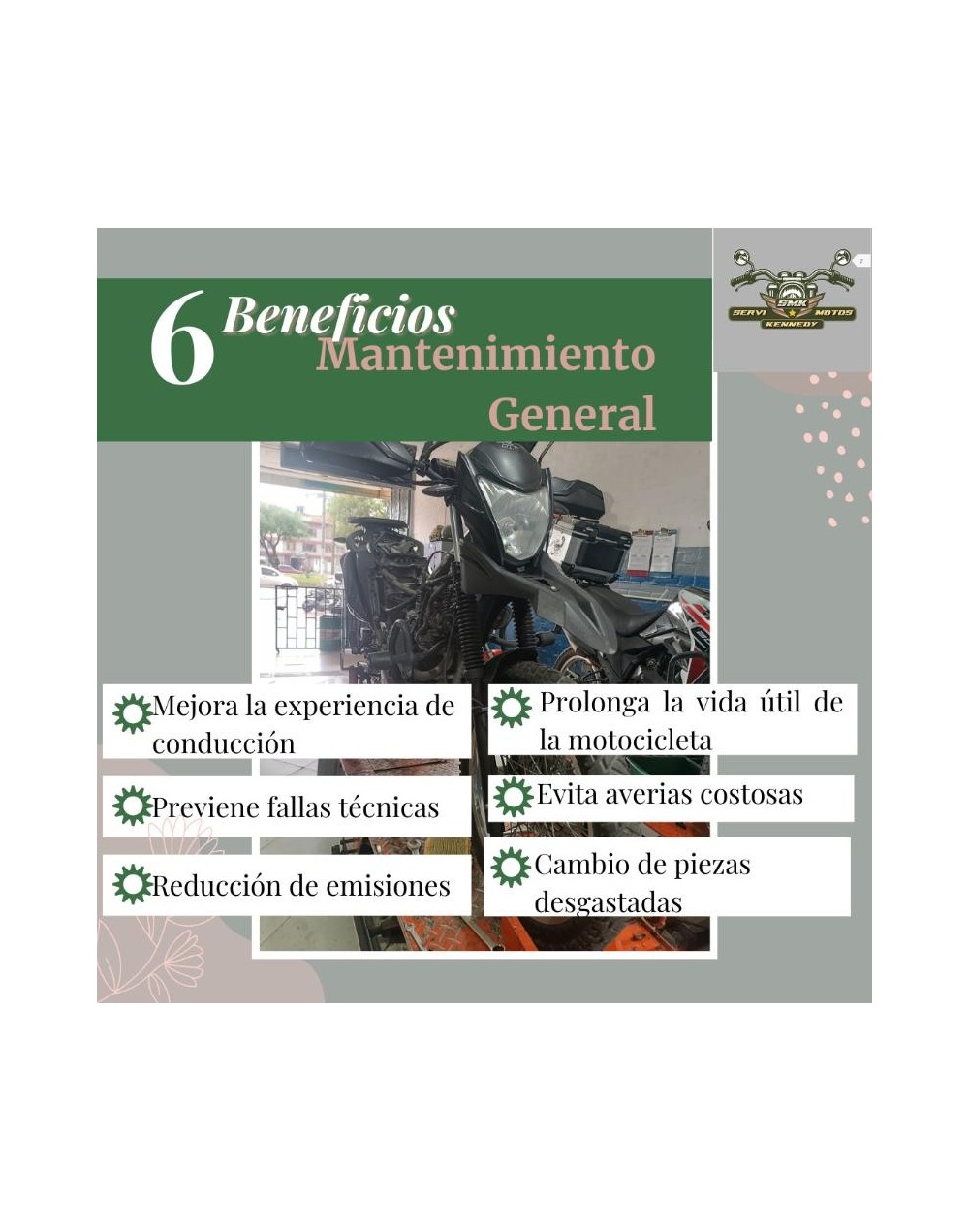 Mantenimiento General para Motocicletas