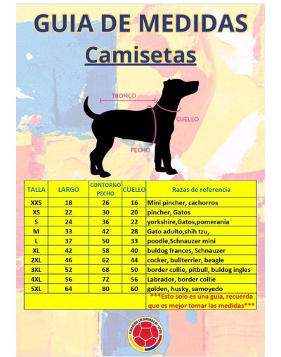 CAMISETA SELECCION COLOMBIA 