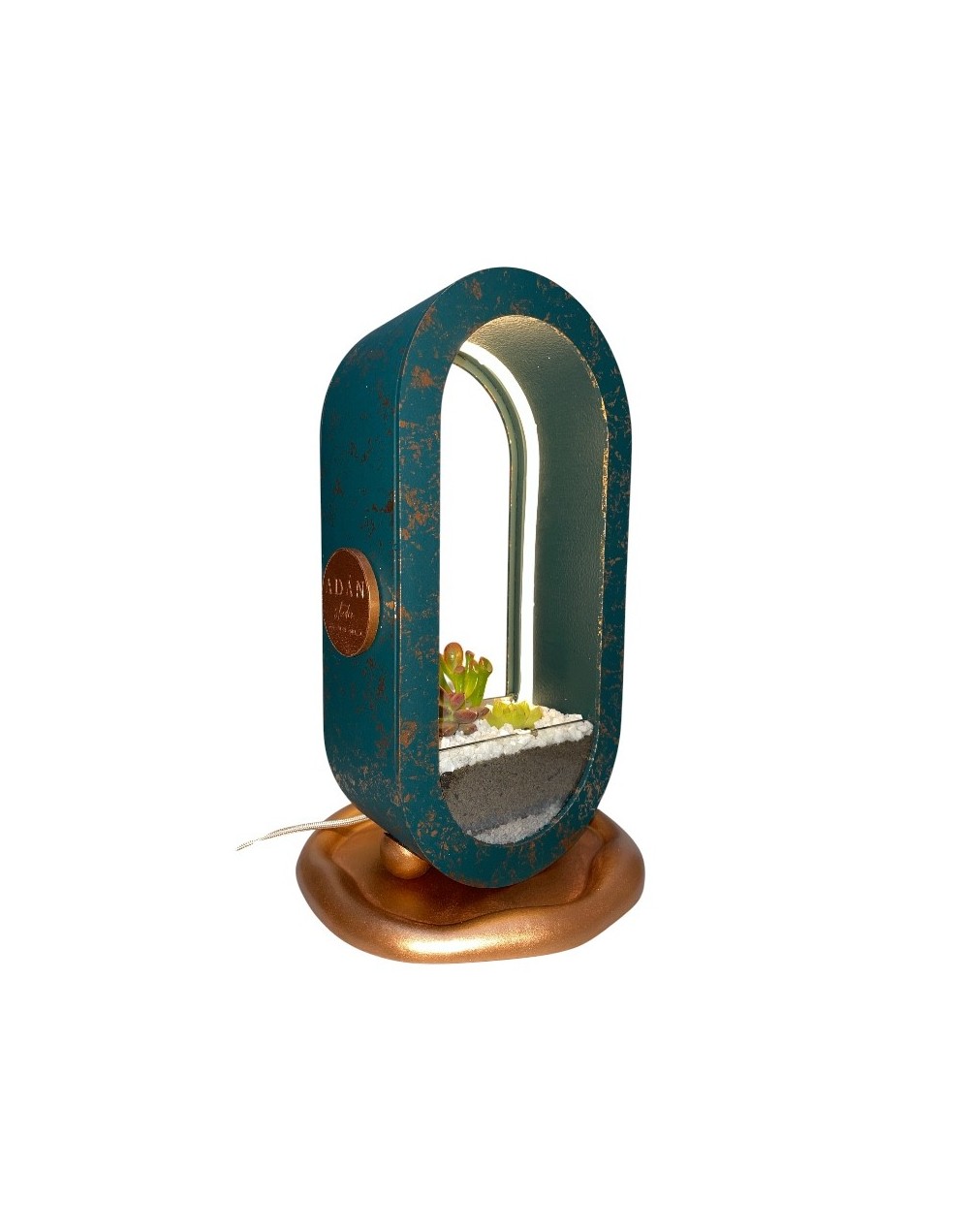 Lámpara Biofílica Golden Verde Oscuro