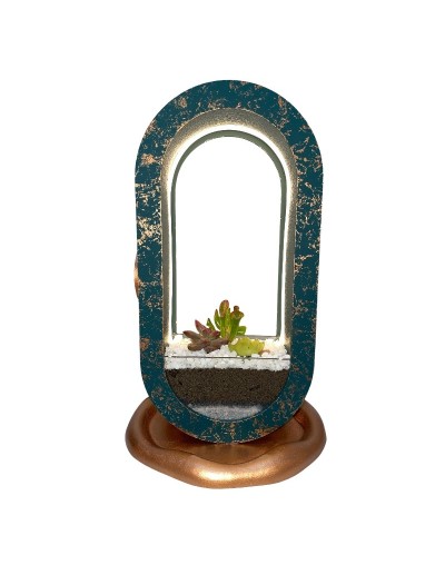 Lámpara Biofílica Golden Verde Oscuro