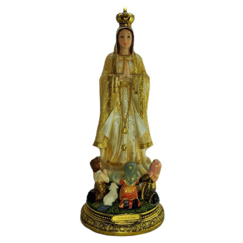 Virgen de fatima gold
