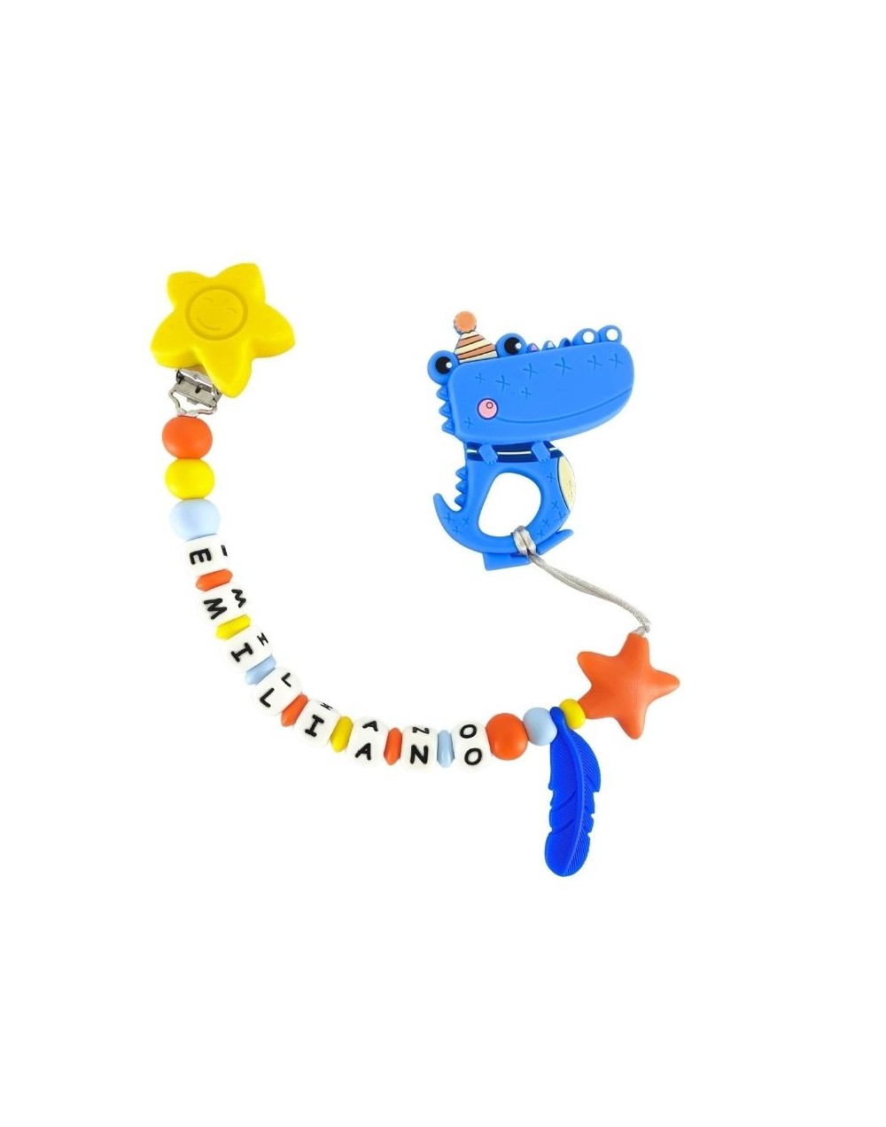 Sujetador Mordedor Personalizado | Regalo Baby Shower | Mami Mauss