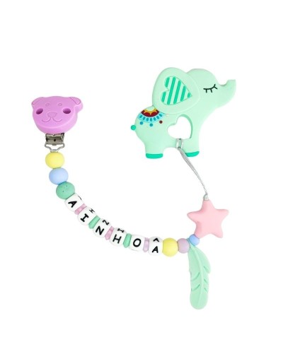 Sujetador de Mordedor Personalizado Mami Mauss: El Regalo Inolvidable