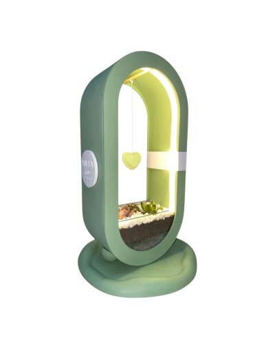 Lámpara Biofílica con experiencia sensorial.