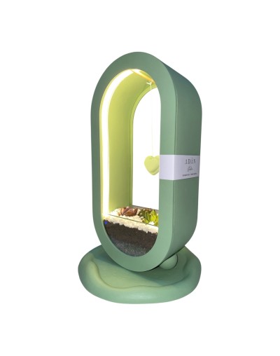 Lámpara Biofílica con experiencia sensorial.