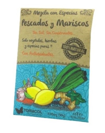 Sazón para Pescados y Mariscos