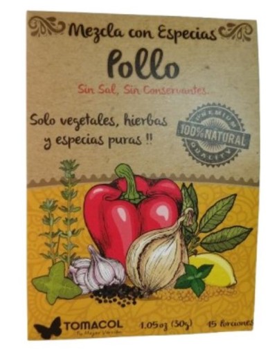 Sazón especial para pollo