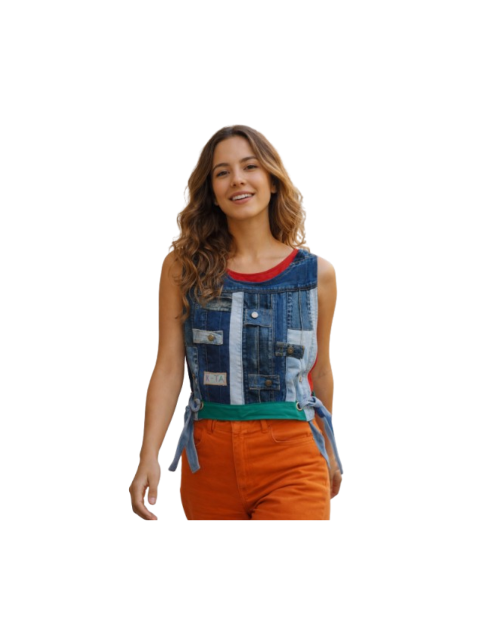 CHALECO ESTRUCTURA DENIM