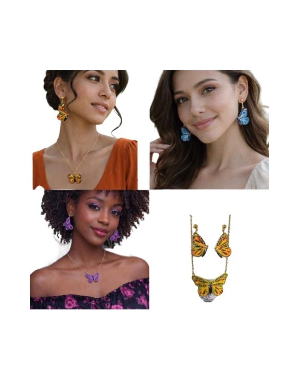 set de accesorios mariposa