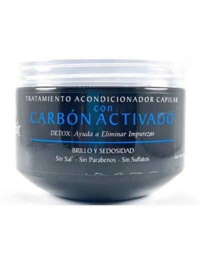 Lehit Tratamiento Acondicionador Capilar Con Carbon Activado 300g