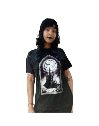 Camiseta castillo drácula