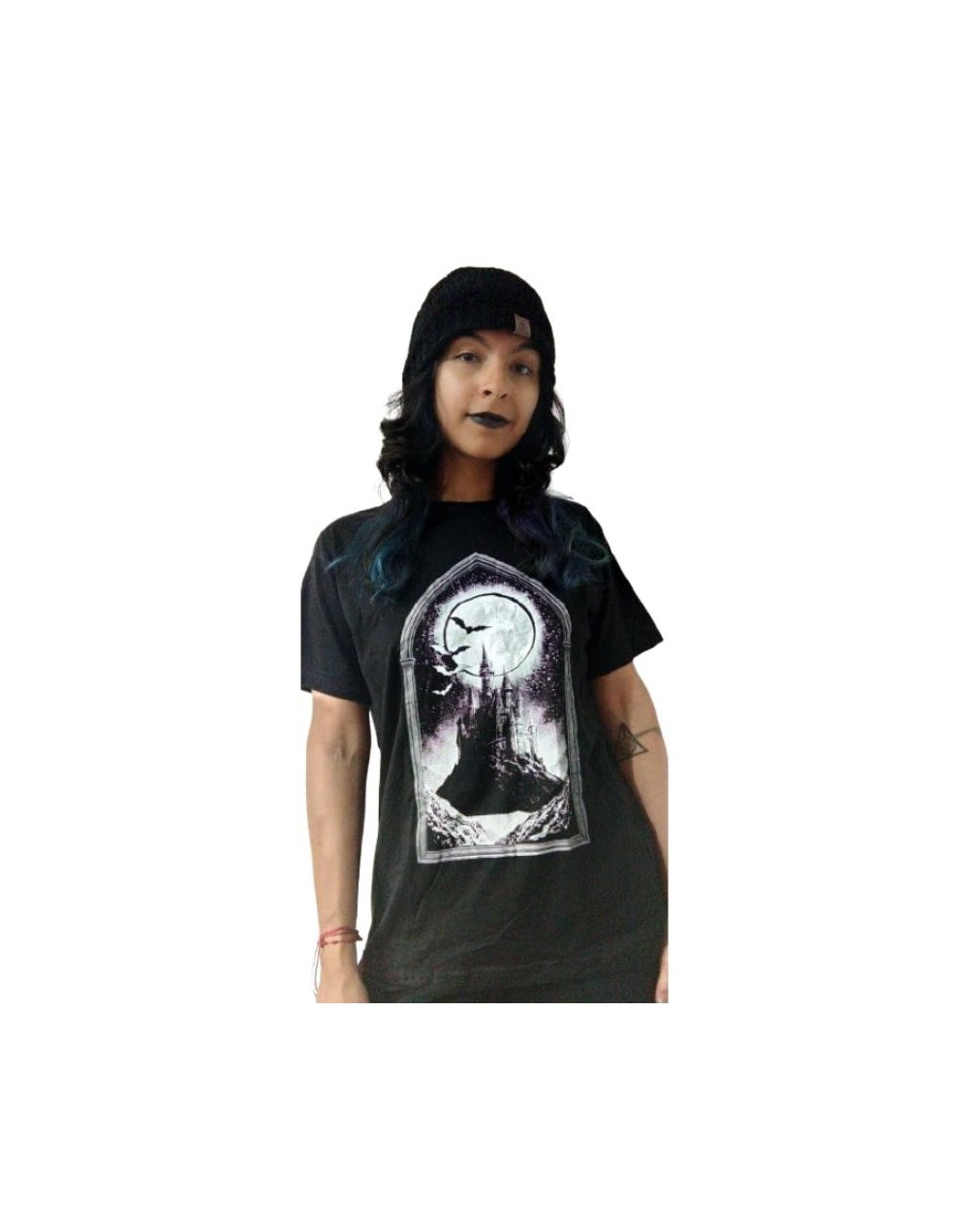 Camiseta castillo drácula