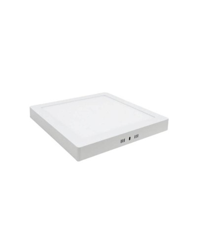 Panel led cuadrado sobreponer 18w luz calida