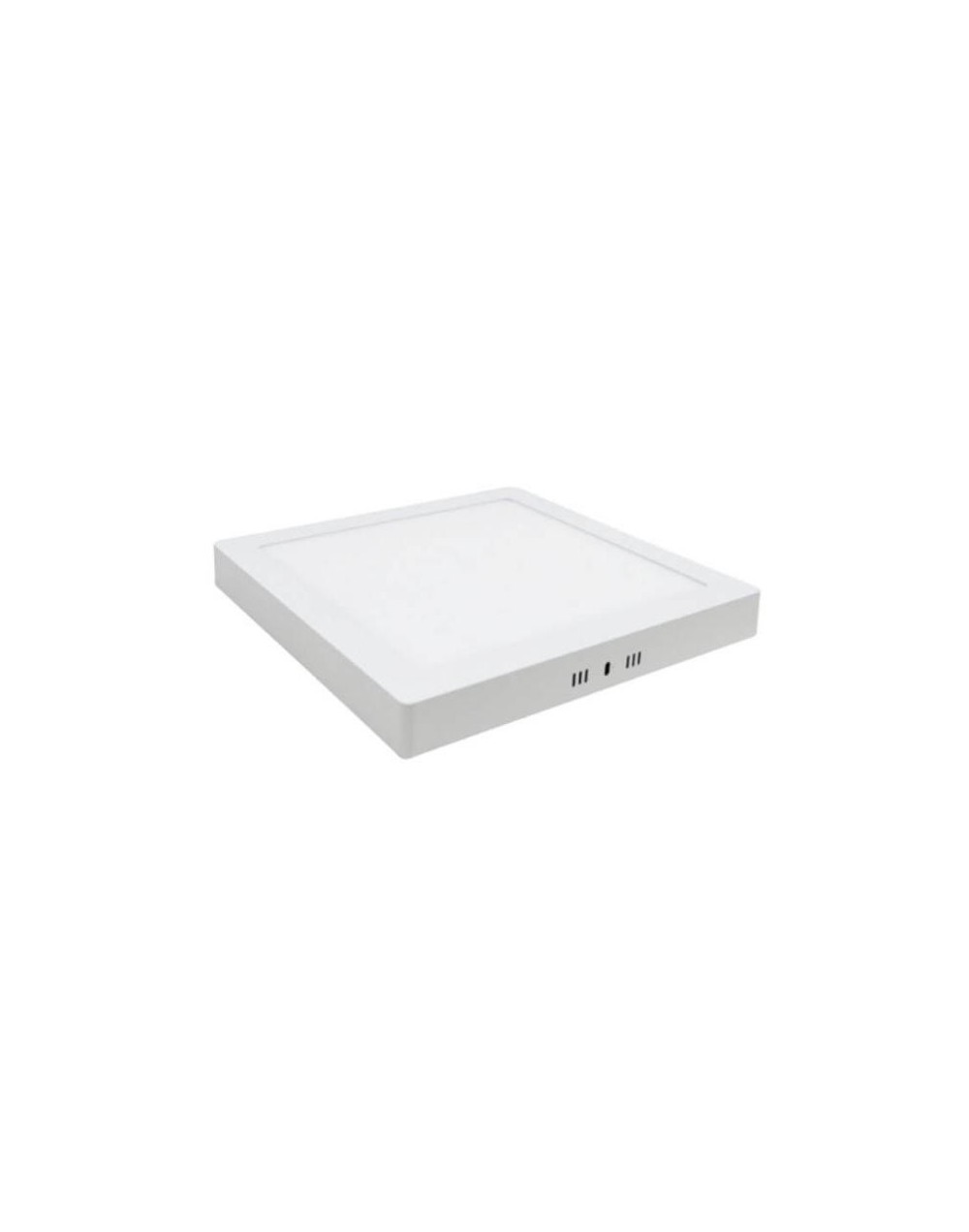 Panel led cuadrado sobreponer 18w luz calida