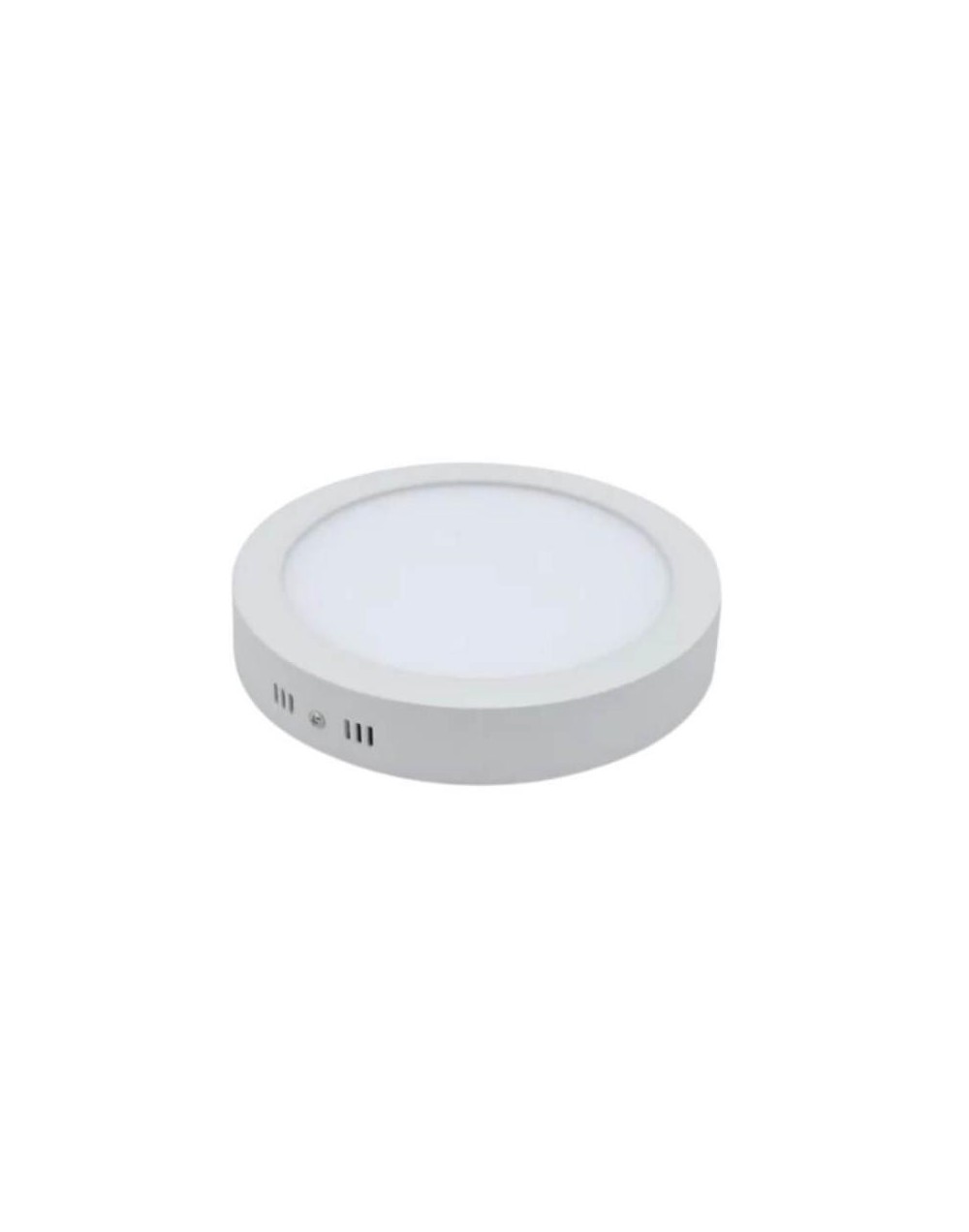 Panel Led Redondo Sobreponer 12W Luz Calida