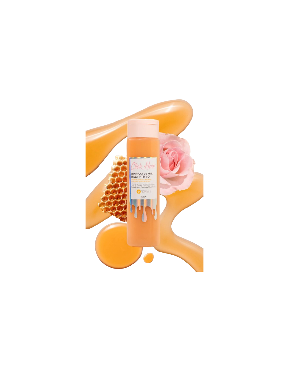 SHAMPOO DE MIEL BRILLO INTENSO -CLICK HAIR