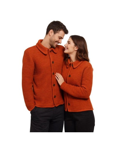 Chaqueta Punto Inglés Tejida Mujer | Cardigan en Algodón | Tejidos Alcor