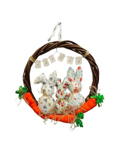 Corona de Pascua Artesanal