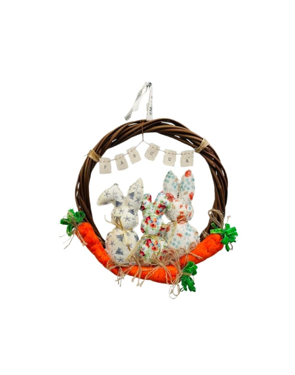 Corona de Pascua Artesanal